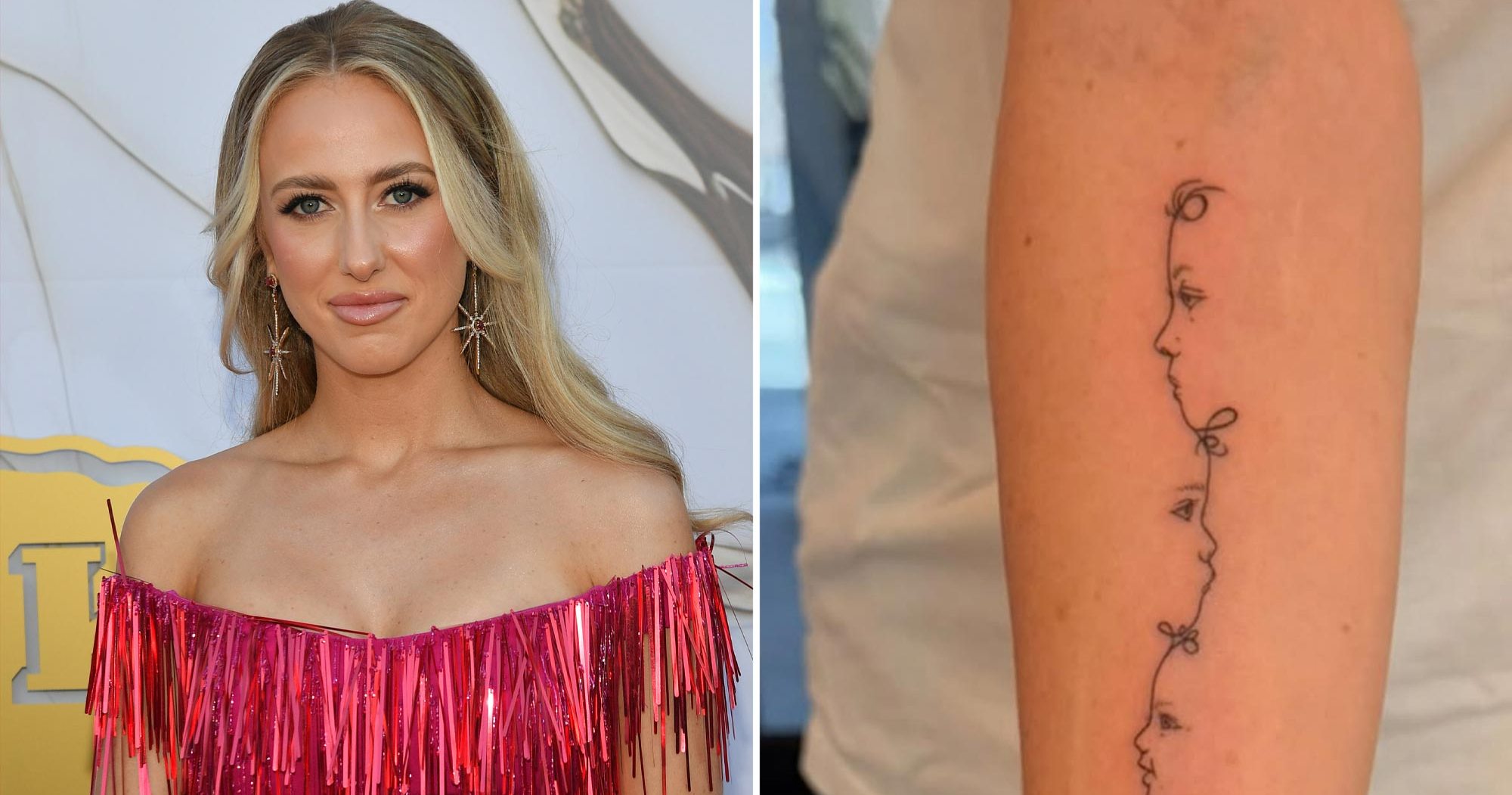 Brittany Mahomes Shows Full Tattoo With Kid Side Profiles