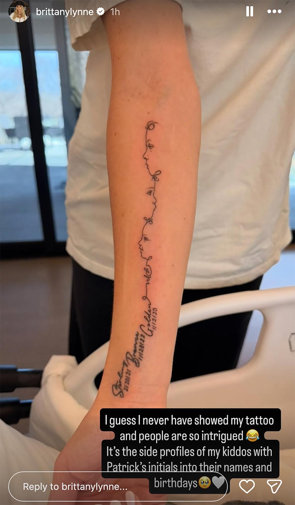 Brittany Mahomes Debuts Full Tattoo
