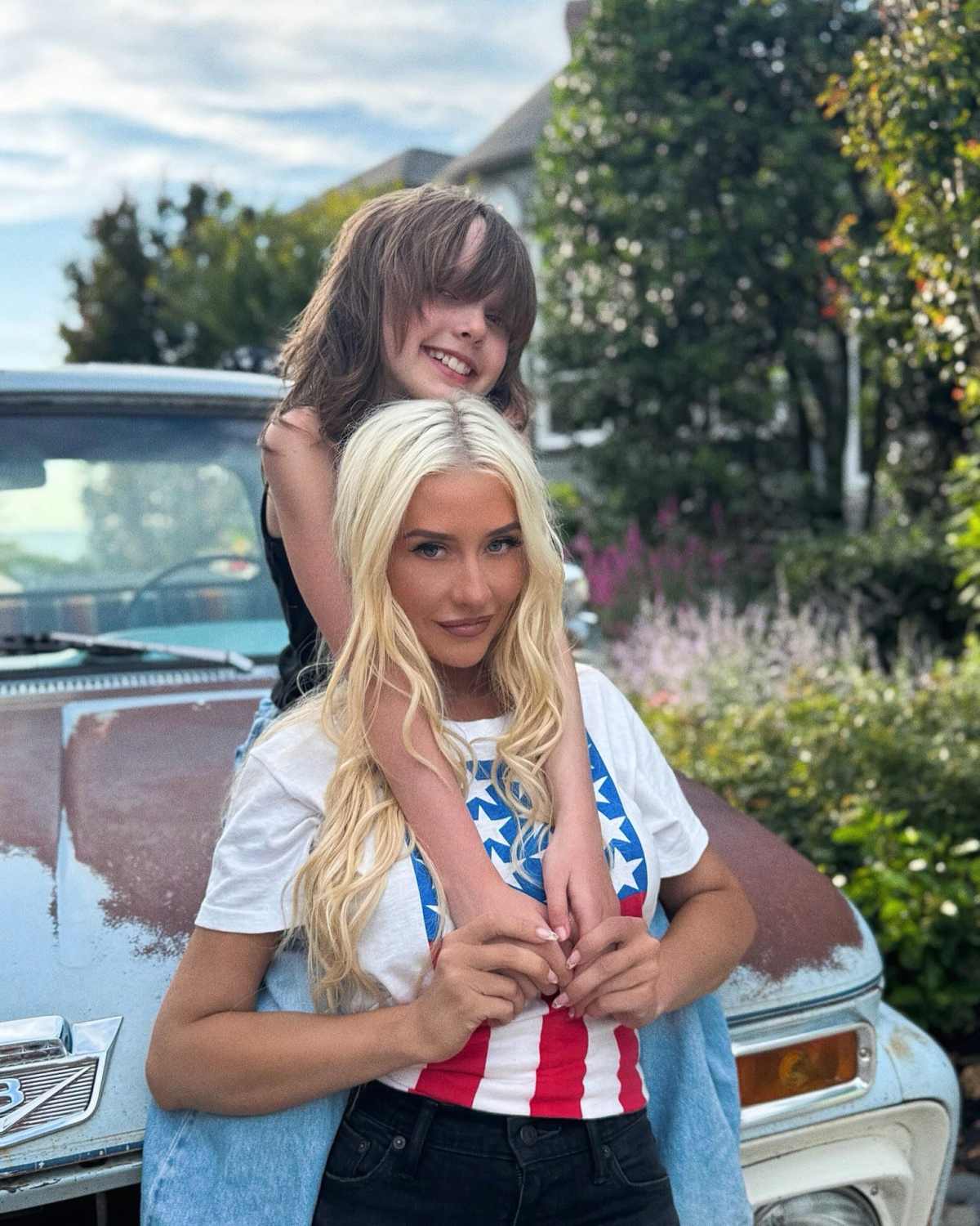 Christina Aguilera Shares Rare Photo With Daughter Summer 12 Enjoying Summerween Adventures