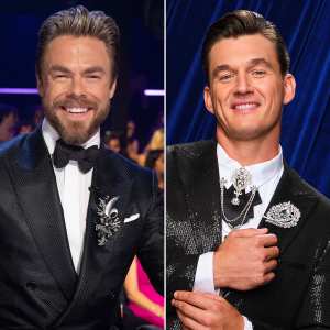 Derek Hough Awkwardly Calls Tyler Cameron Dylan During Dancing With the Stars Premiere
