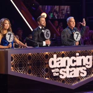Feature Dancing With the Stars Season 35 Premiere Night 1 Carrie Ann Inaba Derek Hough Bruno Tonioli