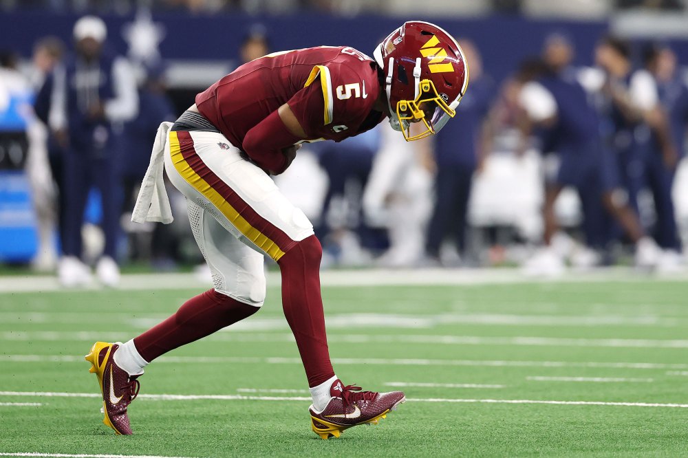 Feature Tom Brady Curses on Hot Mic After Grotesque Injury Suffered by Washington Commanders QB Jayden Daniels