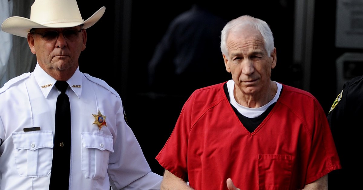 Convicted Sex Offender Jerry Sandusky Was ‘Feeble and Frail’ in 1st Public Appearance in 7 Years