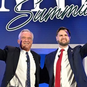 GettyImages-2245820878 Vice President JD Vance Credits Robert F Kennedy Jrs Diet Tips for Recent Weight Loss