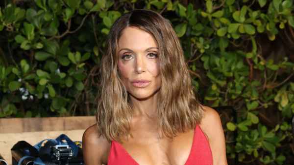 Bethenny Frankel Goes Braless Underneath White Tank Top