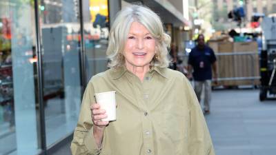 Martha Stewart is seen at the "Today" show on July 15, 2026 in New York City.