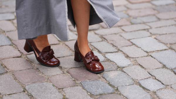 burgundy loafer