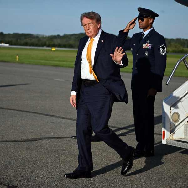 President Donald Trump Ditches Iconic Hair Color, Debuts Shocking New Look