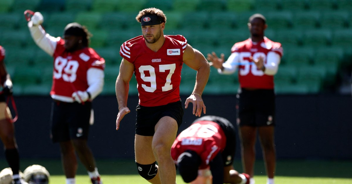 Why San Francisco 49ers Star Nick Bosa’s Thighs Are Noticeably Different Sizes: ‘Atrophy is Real’ Why San Francisco 49ers Star Nick Bosa’s Thighs Are Noticeably Different Sizes: ‘Atrophy is Real’