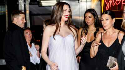 Anne Hathaway attends BVLGARI "Serpenti Infinito" Celebration in the Meatpacking District on September 09, 2026 in New York City.