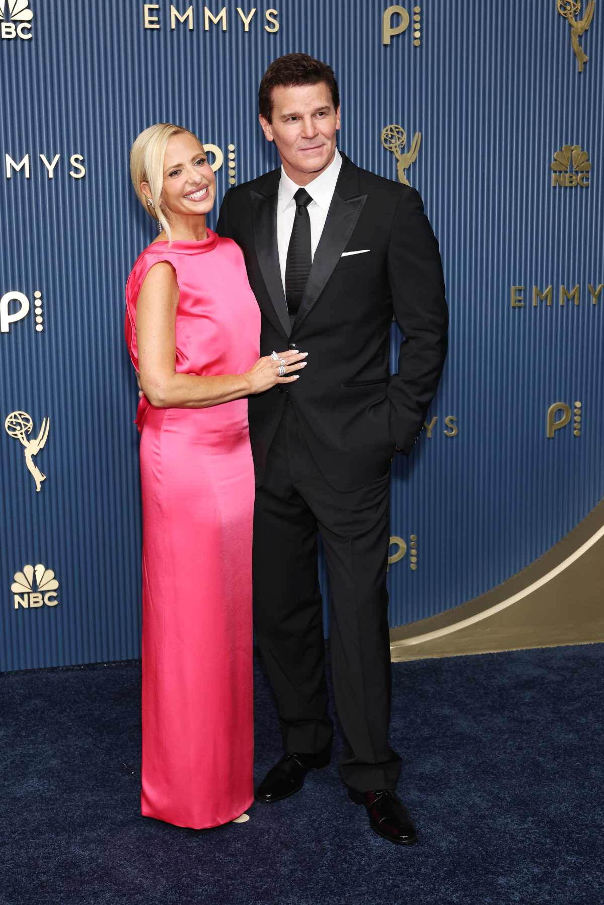 Buffy's Sarah Michelle Gellar, David Boreanaz Have Adorable Emmys Reunion