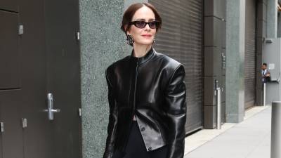 Sarah Paulson is seen at ABC studios on September 22, 2026 in New York City.
