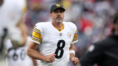 Aaron Rodgers Caught on Camera Hurling Expletives Toward Steelers Sideline