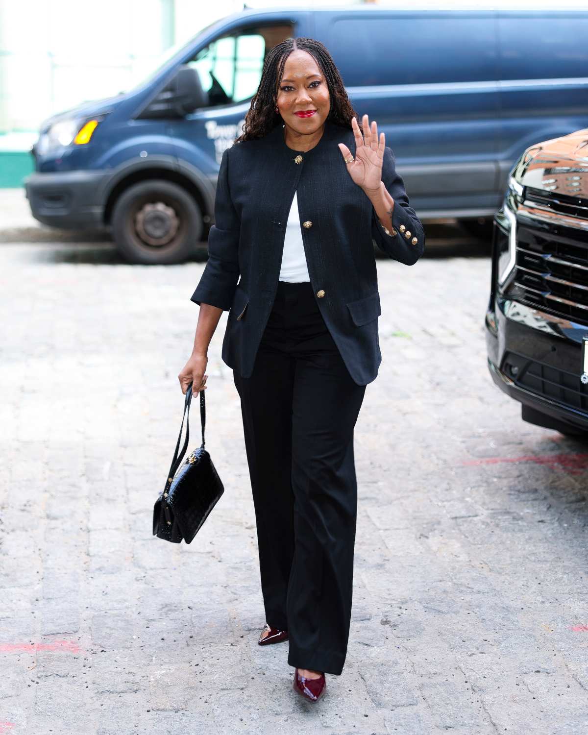 Regina King attends 'Through Her Lens: The Tribeca CHANEL Women's Filmmaker Program Luncheon' at Locanda Verde in Tribeca on September 22, 2026 in New York City.