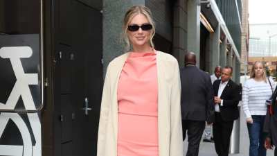 Kate Upton is seen at ABC Studios on September 29, 2026 in New York City.