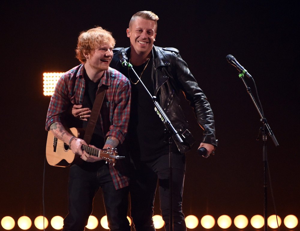 GettyImages-455905160 ed sheeran Ms Rachel Vows to Match Macklemores 1M Donation to Palestinian Charity