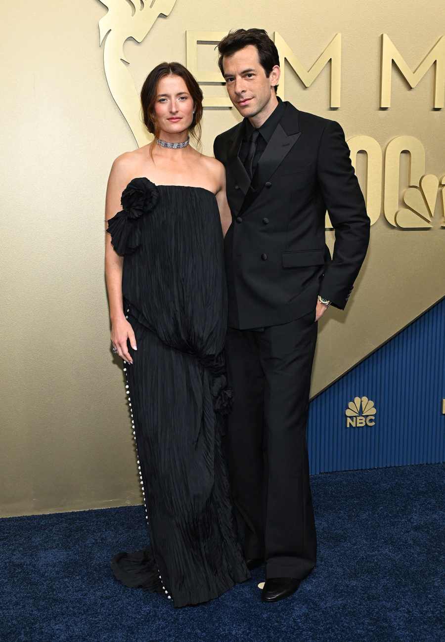 Grace Gummer and Mark Ronson Couple Red Carpet Arrival 2026 Emmy
