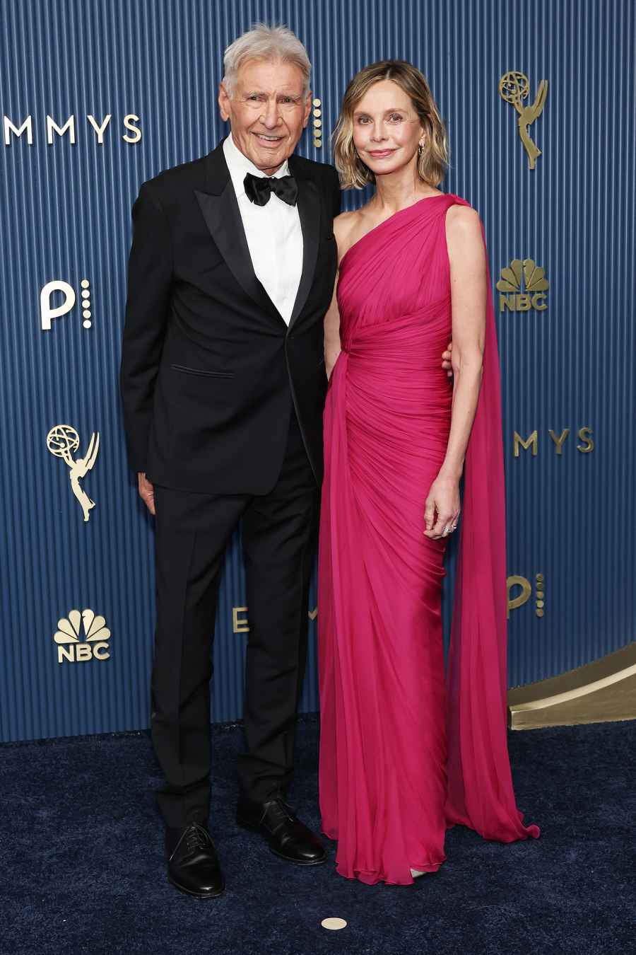 Harrison Ford and Calista Flockhart Couple Red Carpet Arrival 2026 Emmy