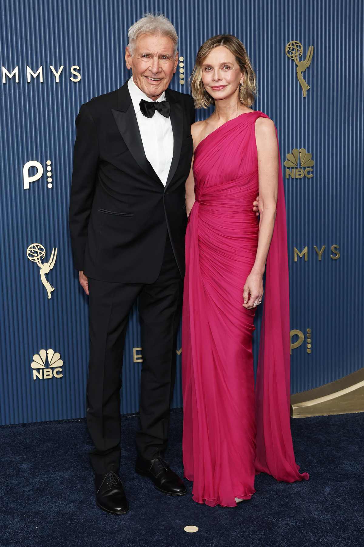 Harrison Ford and Calista Flockhart Couple Red Carpet Arrival 2026 Emmy