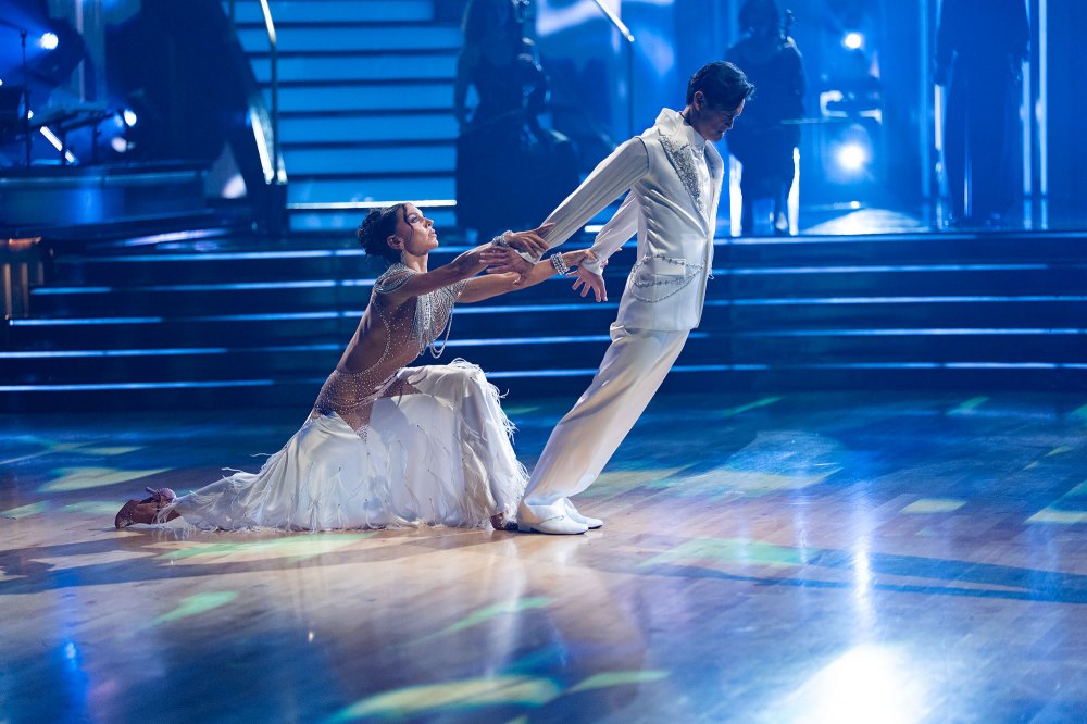 Harry Shum JR and Jenna Johnson DANCING WITH THE STARS Viral Hits Night