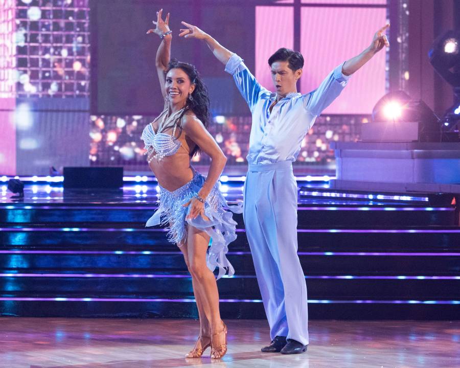 Harry Shum Jr and Jenna Johnson Dancing With the Stars Season 35 Premiere Night 1