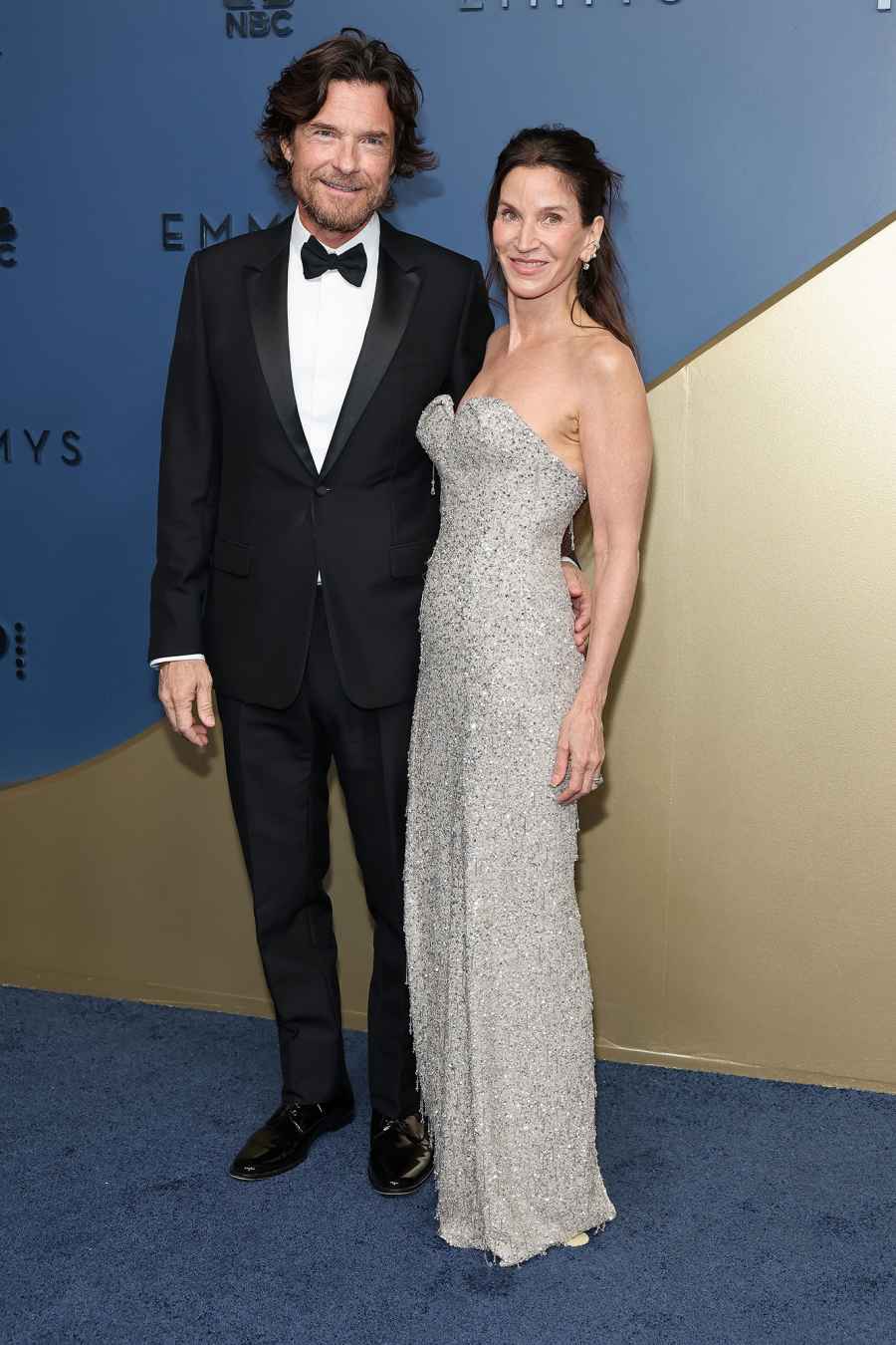 Jason Bateman and Amanda Anka Couple Red Carpet Arrival 2026 Emmy