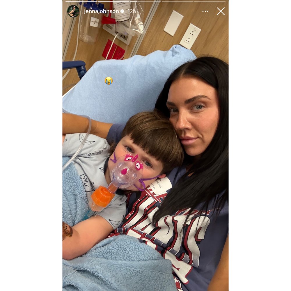 Jenna Johnson and Val Chmerkovskiy Reveal Son Rome Was Hospitalized 2