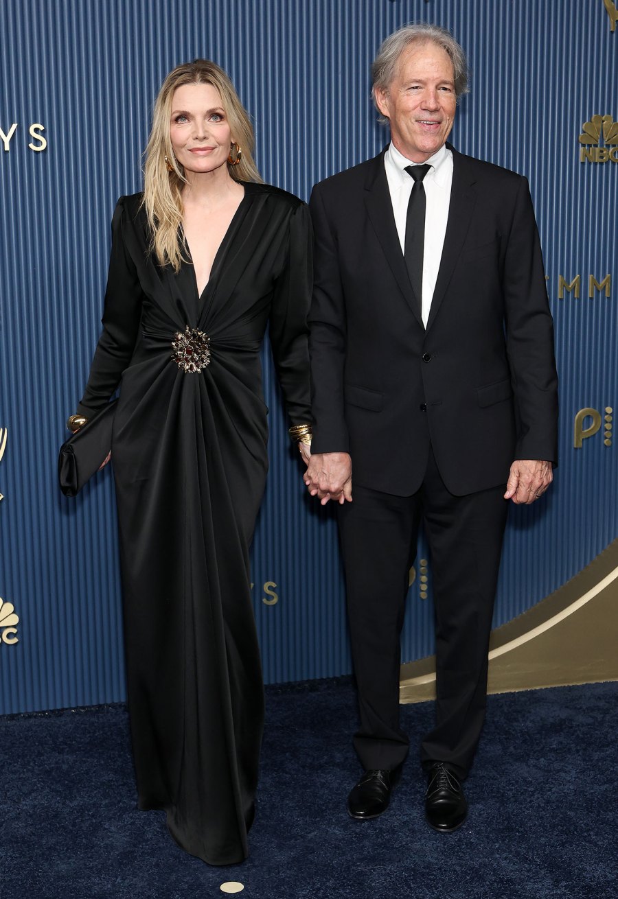 Michelle Pfeiffer and David E Kelley Couple Red Carpet Arrival 2026 Emmy