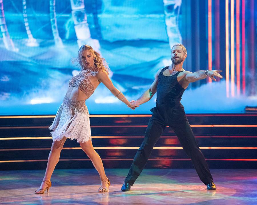 Pasha Pashkov and Amber Glenn Dancing With the Stars Season 35 Premiere Night 2