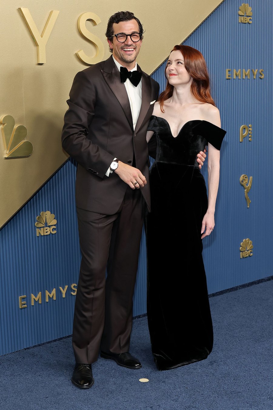 Paul Anthony Kelly and Syd Widziszewski-Kelly Couple Red Carpet Arrival 2026 Emmy
