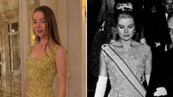 Princess Alexandra of Hanover Wears Grandmother Grace Kellys Dress 60 Years Later