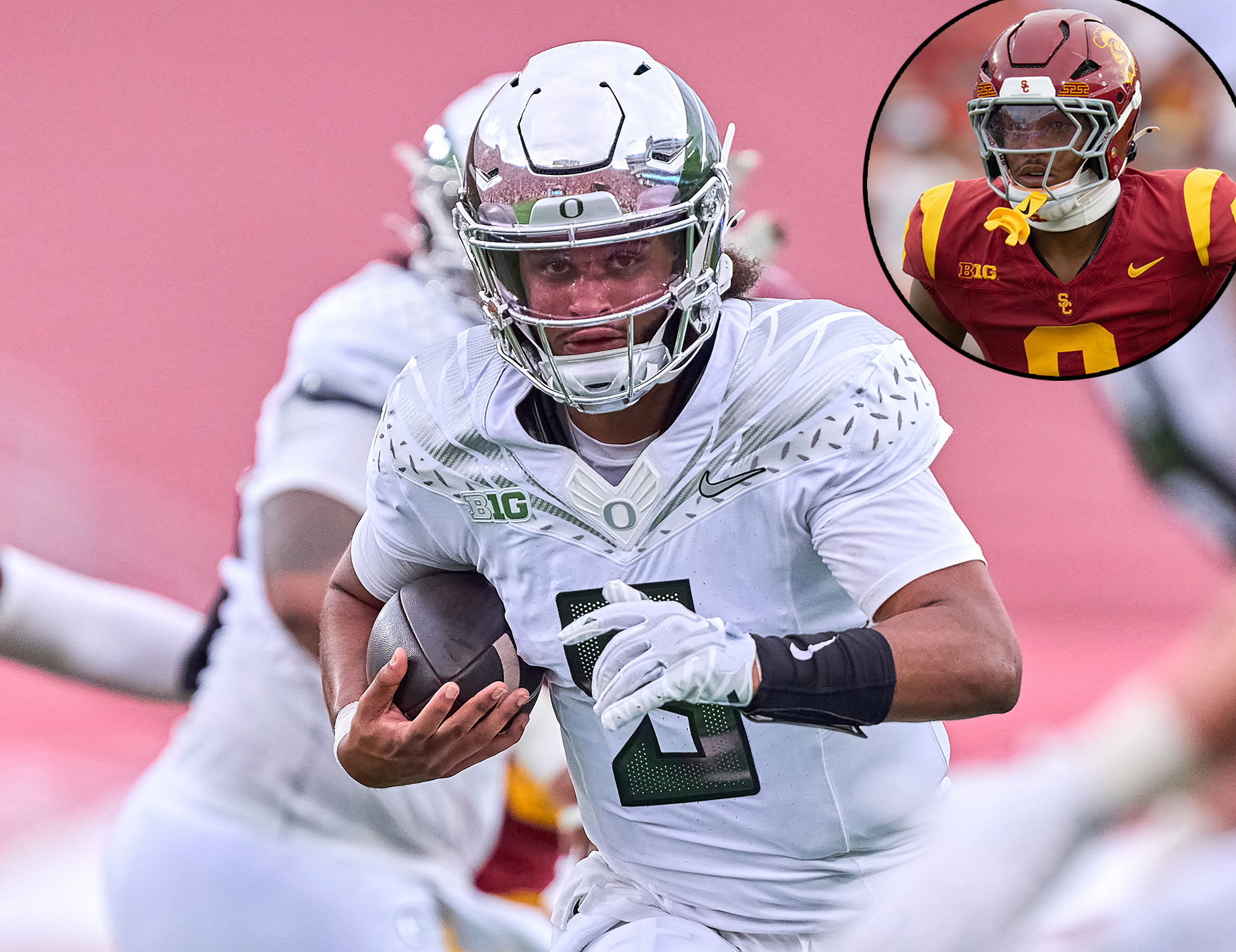 Promo USC Desman Stephens II Responds After Being Called Out for Behavior After Injuring Oregon QB Dante Moore