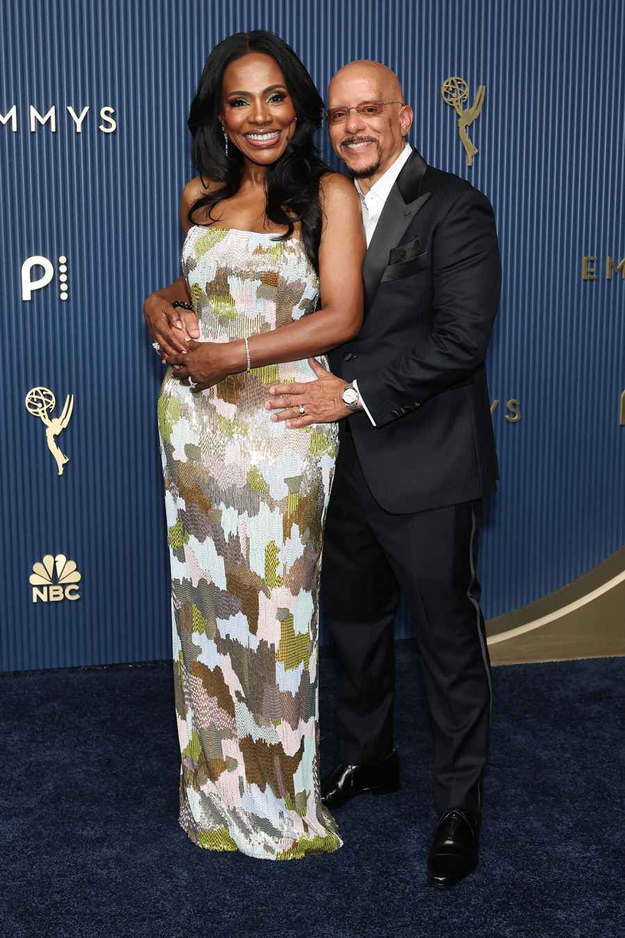 Sheryl Lee Ralph and Vincent Hughes Couple Red Carpet Arrival 2026 Emmy