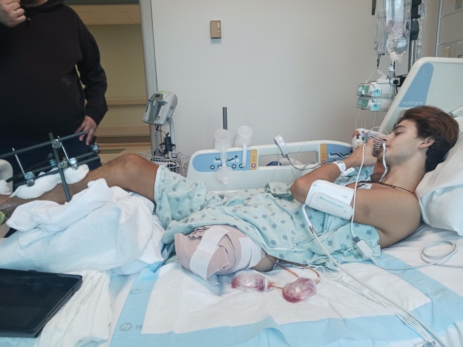 Stavros in hospital 2