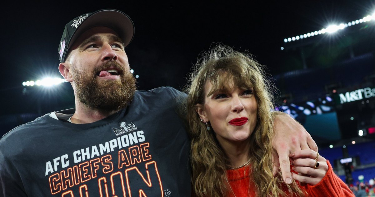 Travis Kelce Reacts to Taylor Swift’s Viral ‘That’s My Husband’ Celebration After Chiefs Touchdown