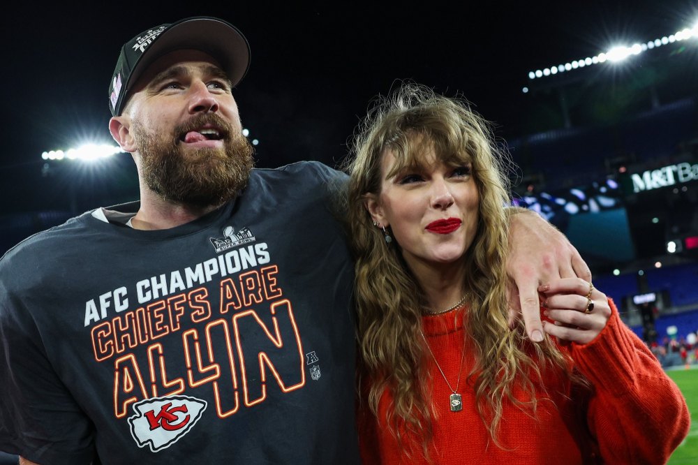 Travis Kelce Reacts to Viral Taylor Swift Celebration