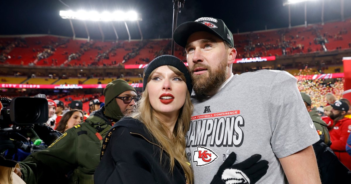 Photo: usmagazine.com Travis Kelce Dishes on Taylor Swift MSG Wedding Details on 'New Heights