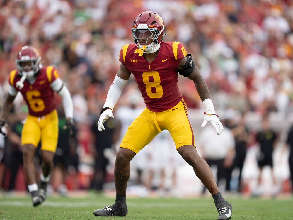 USC Desman Stephens II Responds After Being Called Out for Behavior After Injuring Oregon QB Dante Moore