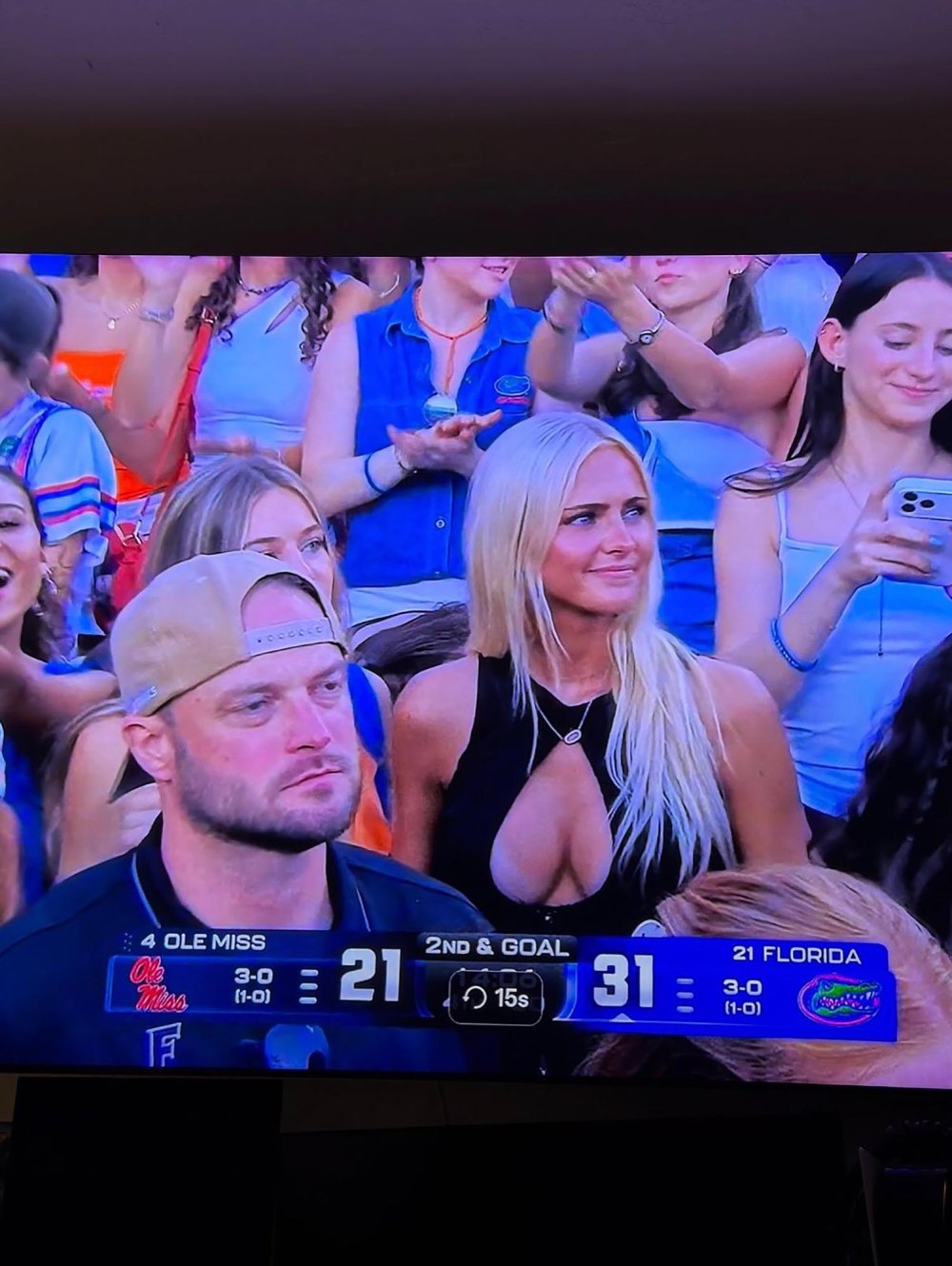 Viral University of Florida Football Fan Identifies Herself Embraces Being Shown on ESPN Broadcast