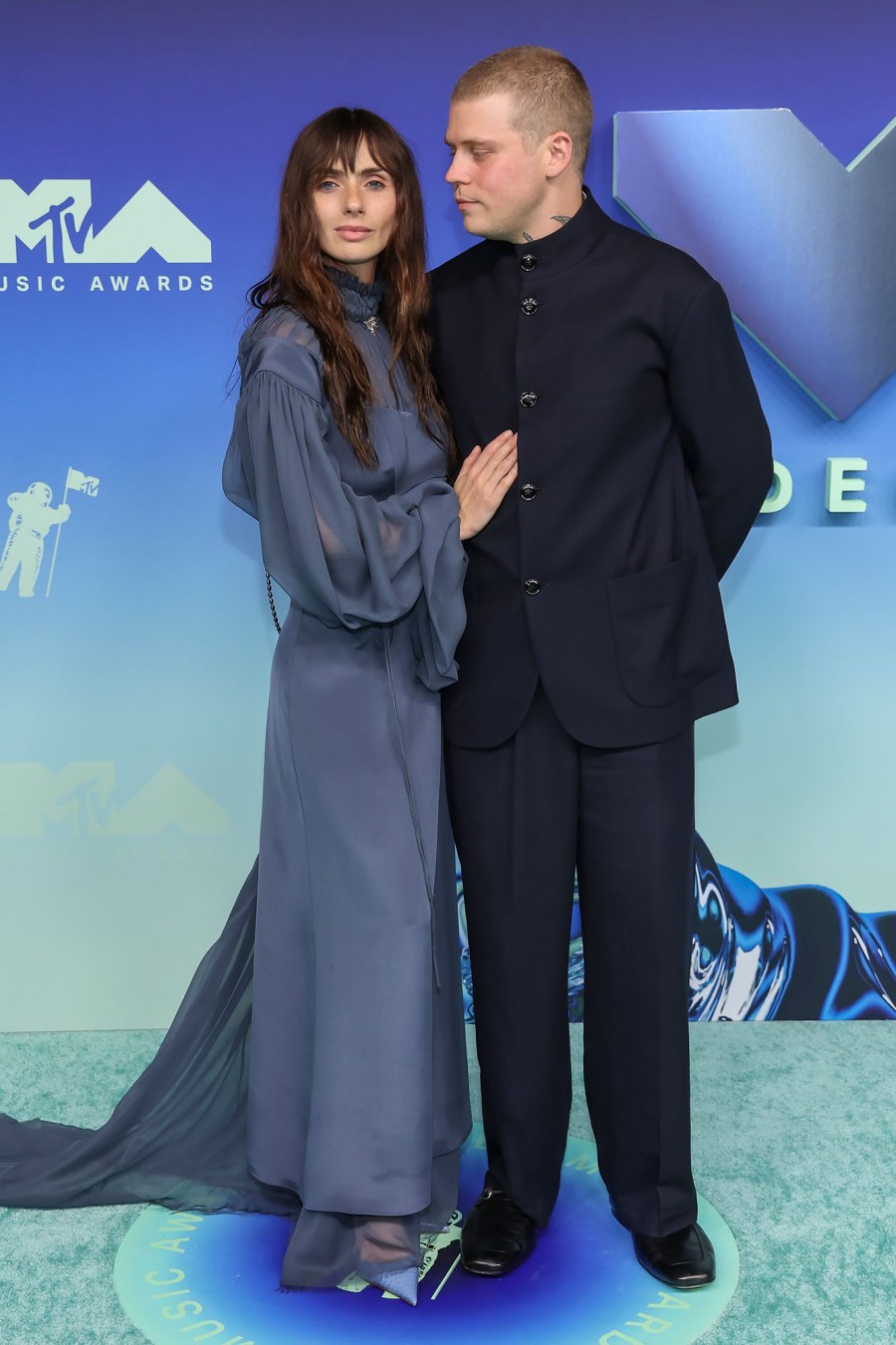 Zoe Bleu Arquette and Yung Lean Arrival Red Carpet 2026 MTV Video Music Awards