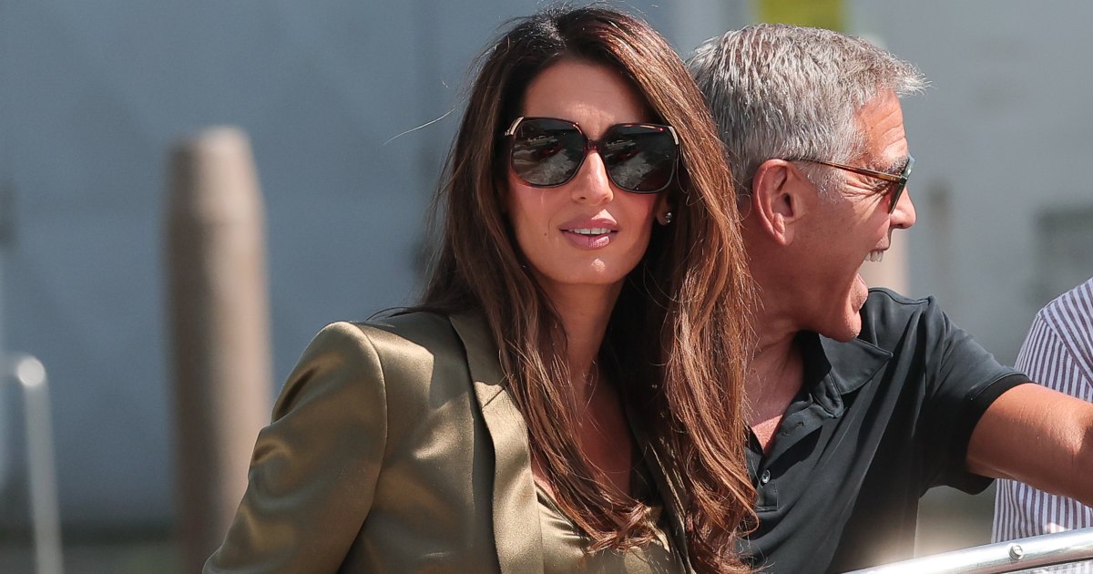 Yacht Wife Alert! We’re Adding Amal Clooney’s Rich-Lady Matching Outfit Look to Our Carts STAT Yacht Wife Alert! We’re Adding Amal Clooney’s Rich-Lady Matching Outfit Look to Our Carts STAT