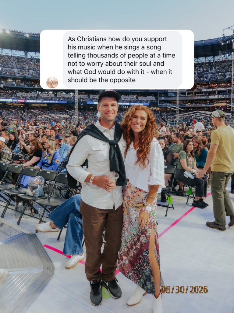 Audrey Roloff Defends Attending Noah Kahan Concert After Christian Fan Questions His Lyrics