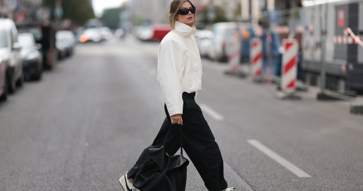 Funnel-Neck Bombers Are the Fall Jacket Trend Fashion Girls Love Funnel-Neck Bombers Are the Fall Jacket Trend Fashion Girls Love