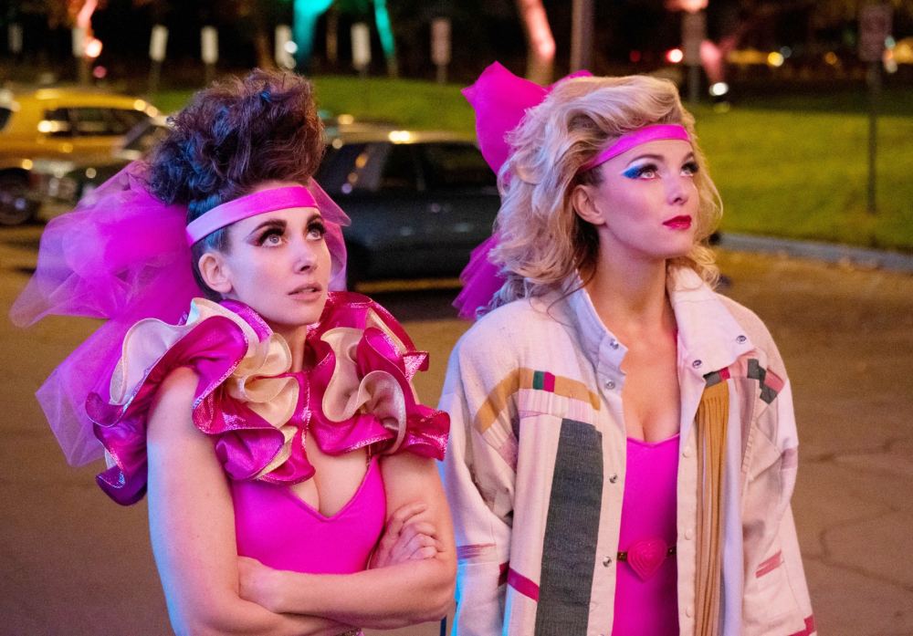 Alison Brie and Betty Gilpin in Glow