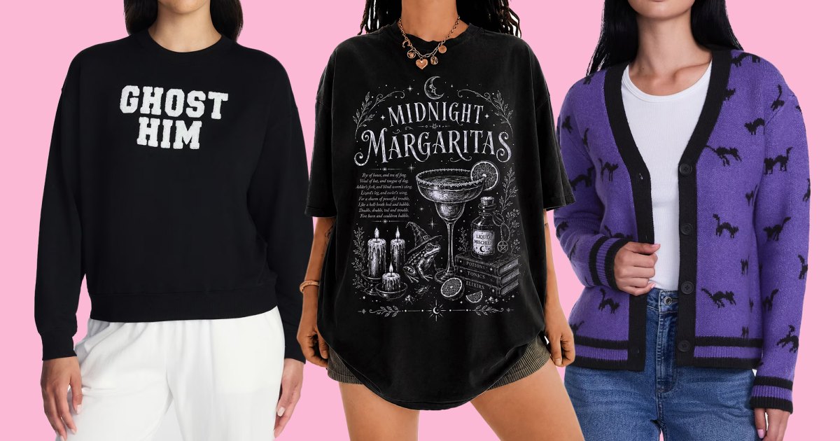 Boo! Walmart Has a Slew of Festive and Funny Halloween Tops, Starting at $8