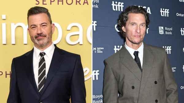 Jimmy Kimmel Shares Matthew McConaughey Emmys Bathroom Moment
