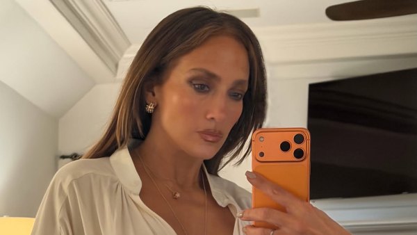 Jennifer Lopez Goes Braless, Shows Off Cleavage in Jumpsuit