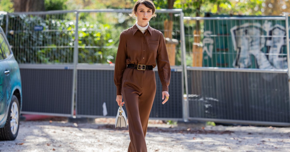 Fall Jumpsuits Are the One-and-Done Style Every Rich Mom Will Be Enlisting This Season Fall Jumpsuits Are the One-and-Done Style Every Rich Mom Will Be Enlisting This Season