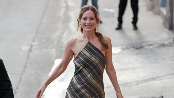 LOS ANGELES, CA - AUGUST 27: Leslie Mann is seen at "Jimmy Kimmel Live!" on August 27, 2026 in Los Angeles, California. (Photo by PG/Bauer-Griffin/GC Images)