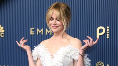 Los Angeles, CA - September 14, 2026: Nicole Kidman walks the red carpet during the 78th Emmy Awards at the Peacock Theater in Los Angeles, CA, Monday, Sept. 14, 2026. (Allen J. Schaben / Los Angeles Times via Getty Images)